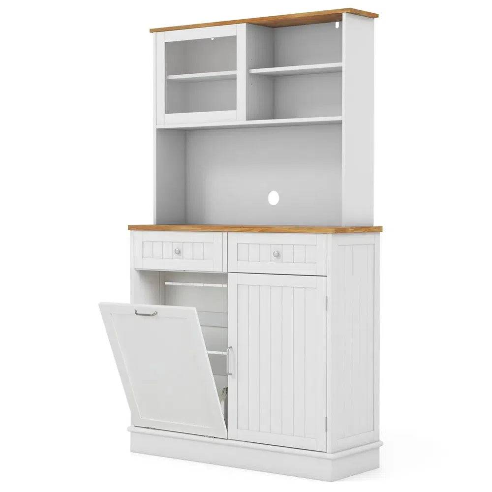 Freestanding Kitchen Pantry Storage Cabinet
