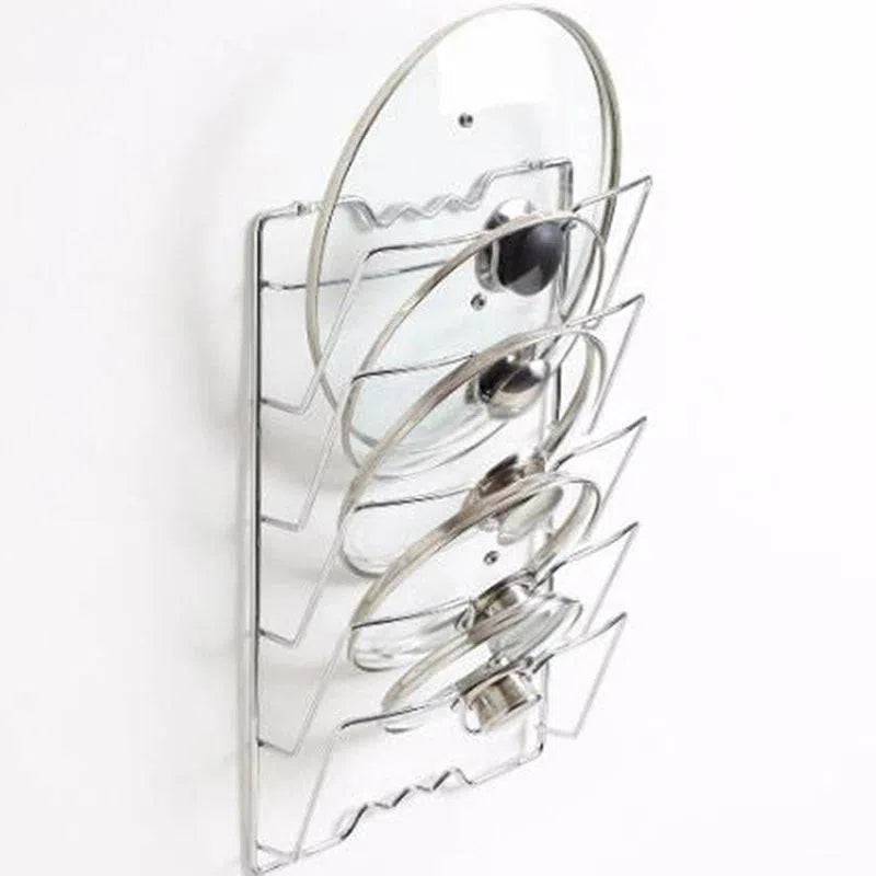Multifunctional Five-Layer Pot Lid Storage Rack