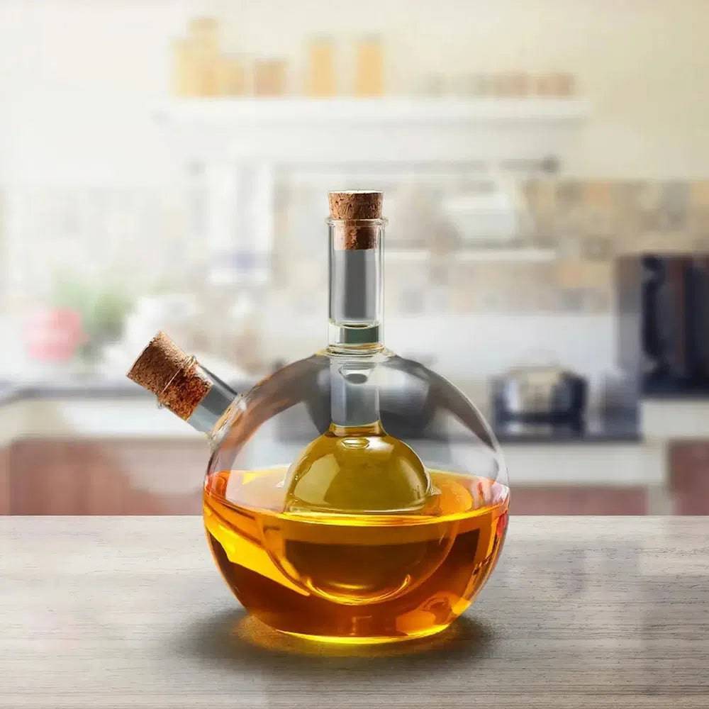 Oil and Vinegar Cruet Dispenser Bottle