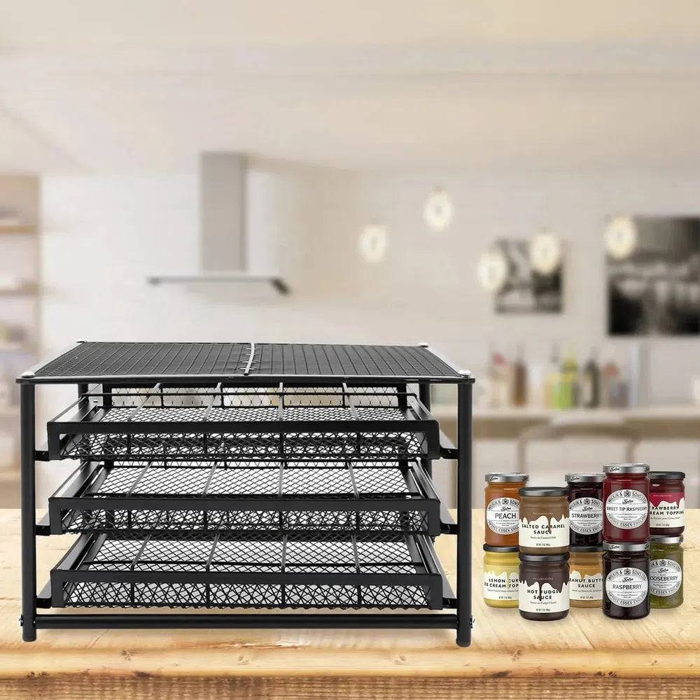 Pull-Out Spice Rack Organiser
