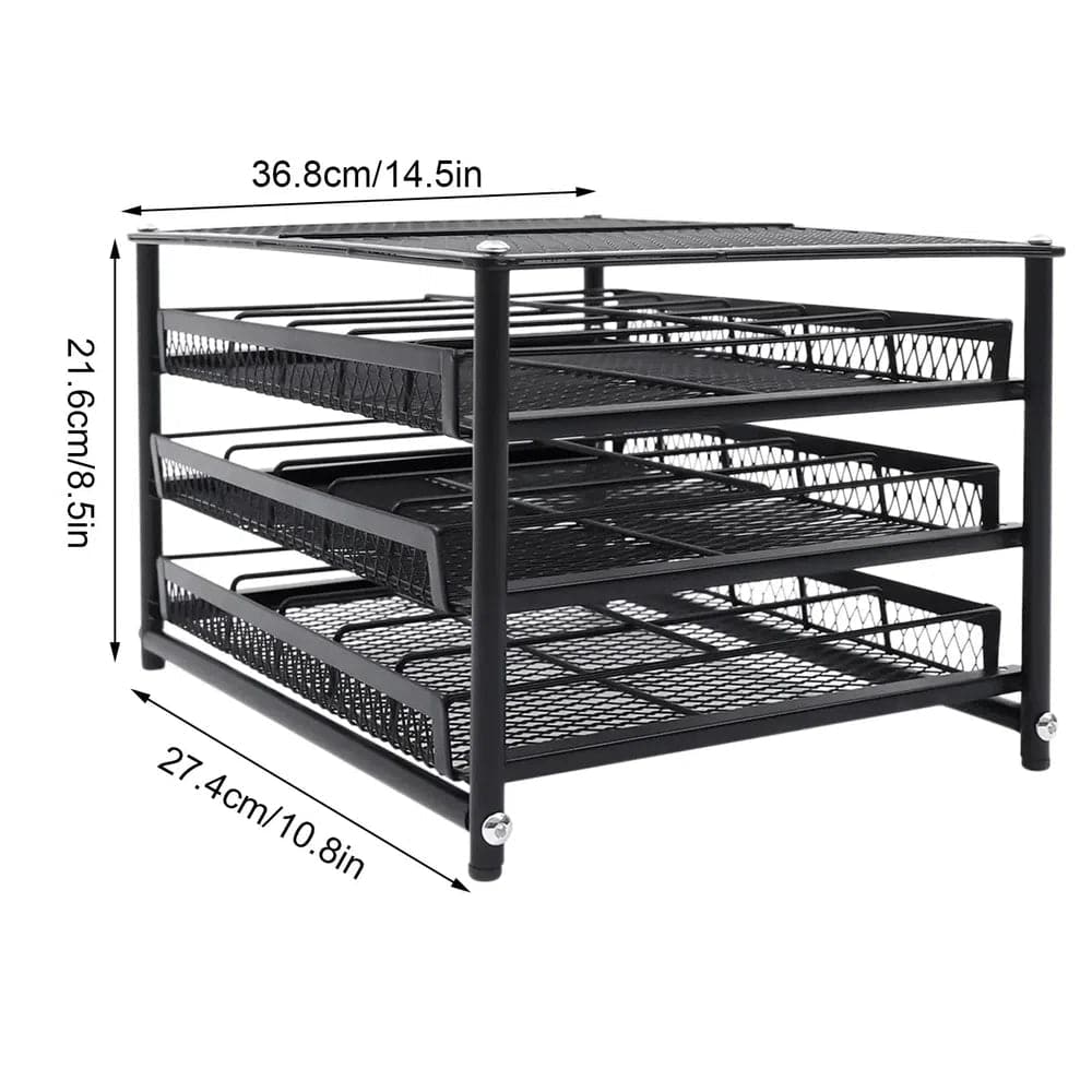 Pull-Out Spice Rack Organiser