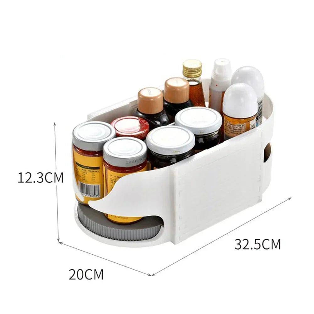 Rotatable Fridge Organiser Bins