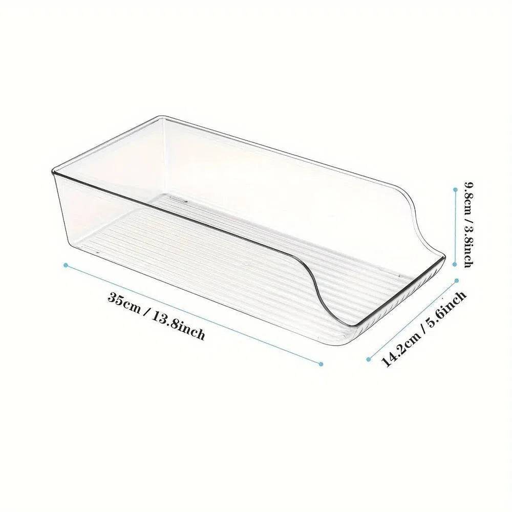 Single-Tier Plastic Canned Drink Organizer