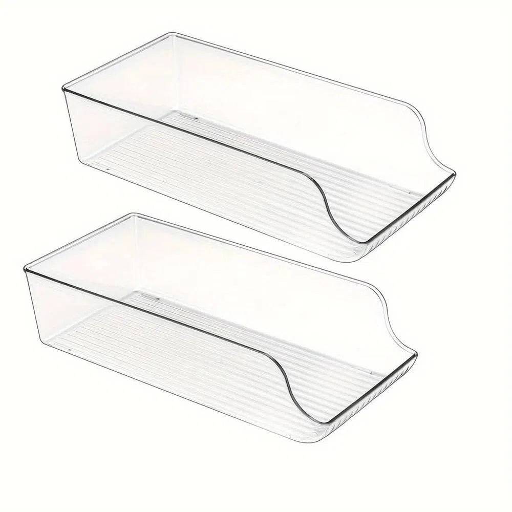 Single-Tier Plastic Canned Drink Organizer