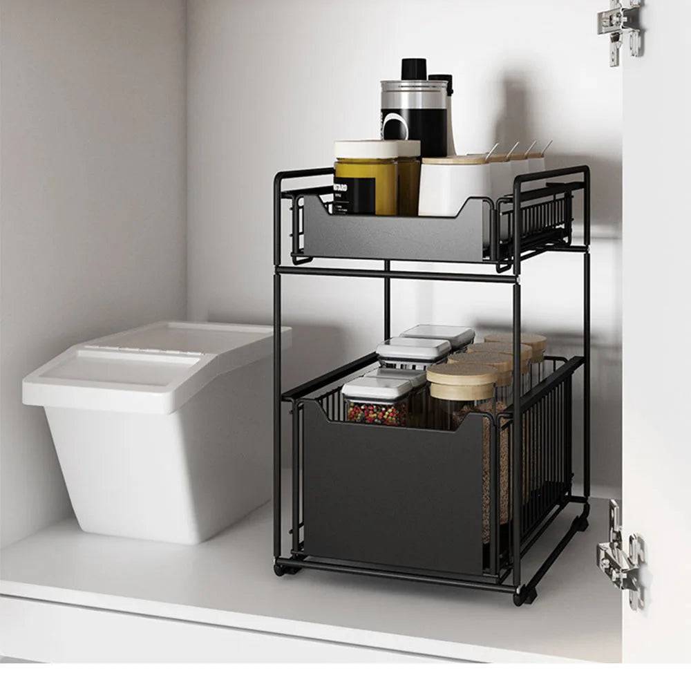 Under Sink Storage Shelf