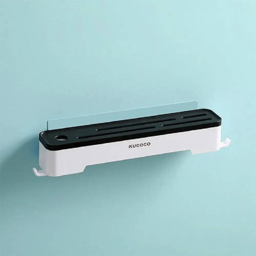 Wall-Mounted Kitchen Knife Holder & Multi-Functional Storage Rack