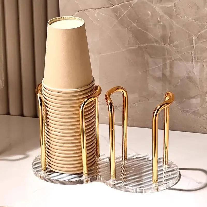 Luxury Disposable Cup Storage Holder
