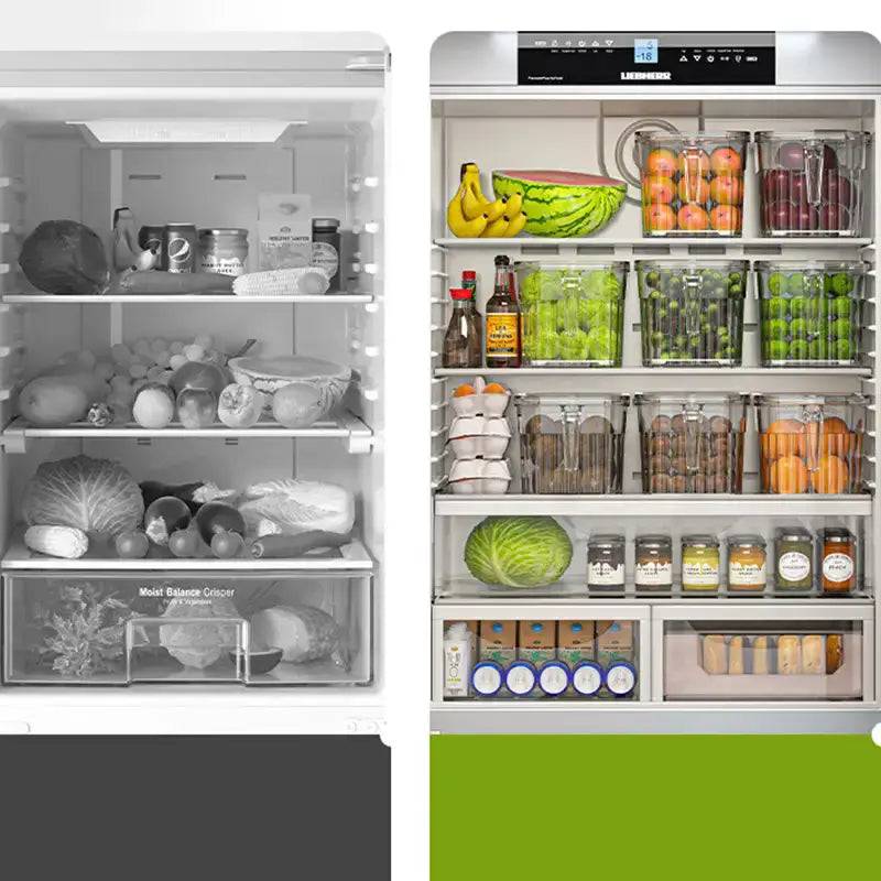 Refrigerator Storage Food Container with Drain Basket