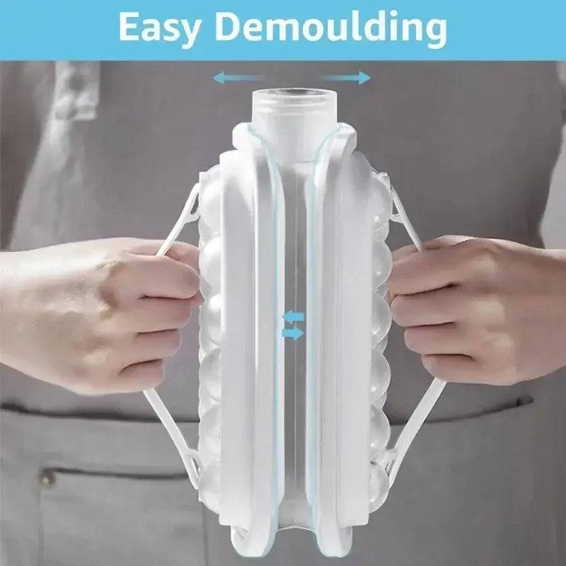 2 In 1 Portable Silicone Ice Ball Maker Kettle