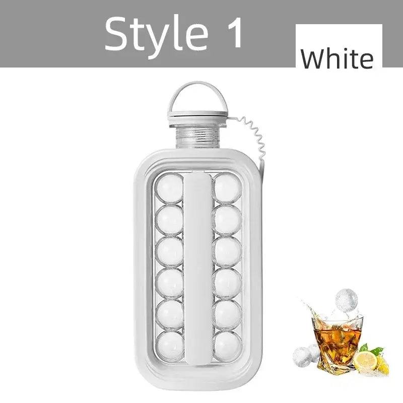 2 In 1 Portable Silicone Ice Ball Maker Kettle