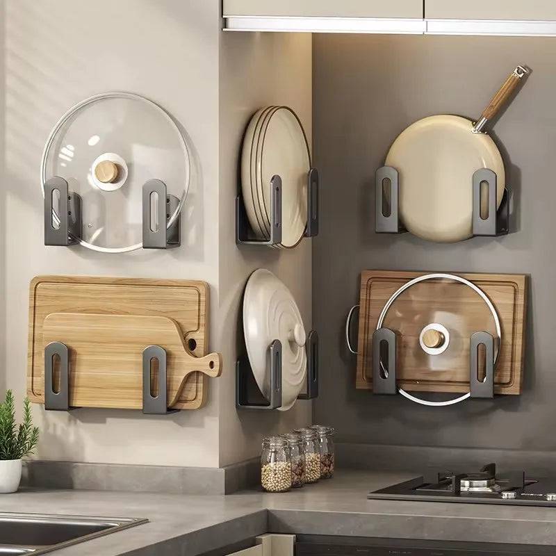 2Pcs Pot Lid Holder