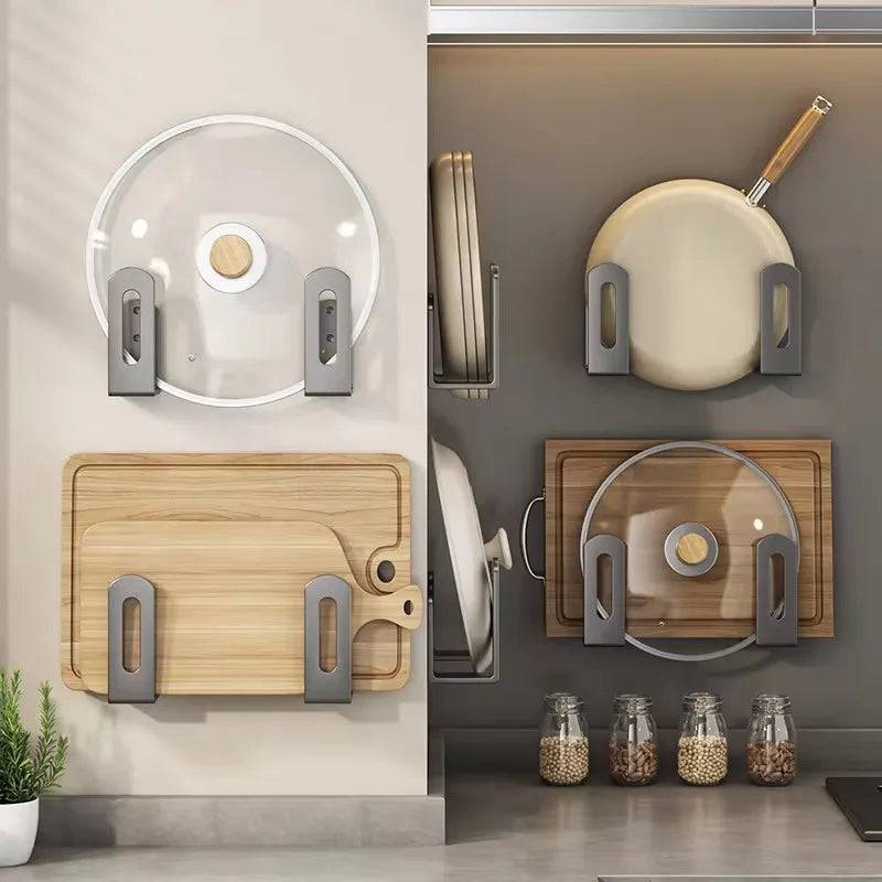 2Pcs Pot Lid Holder