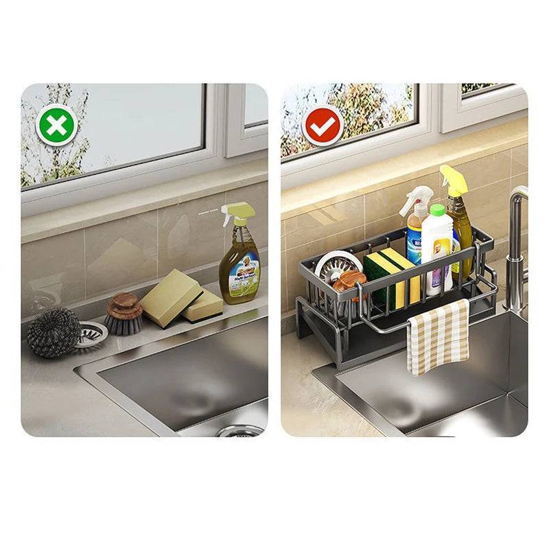 Kitchen Sponge and Brush Holder