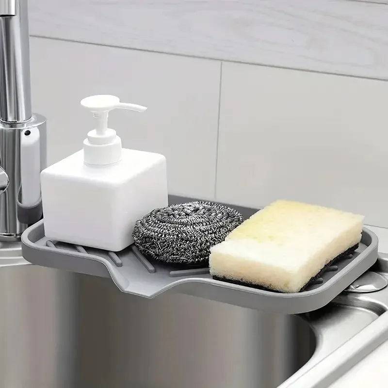 Sink Silicone Tray with Drainage