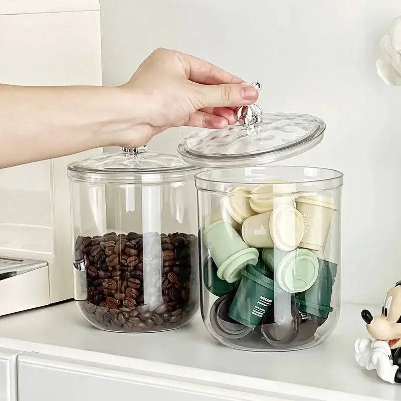 Tea, Coffee & Sugar Storage Jar with Lid