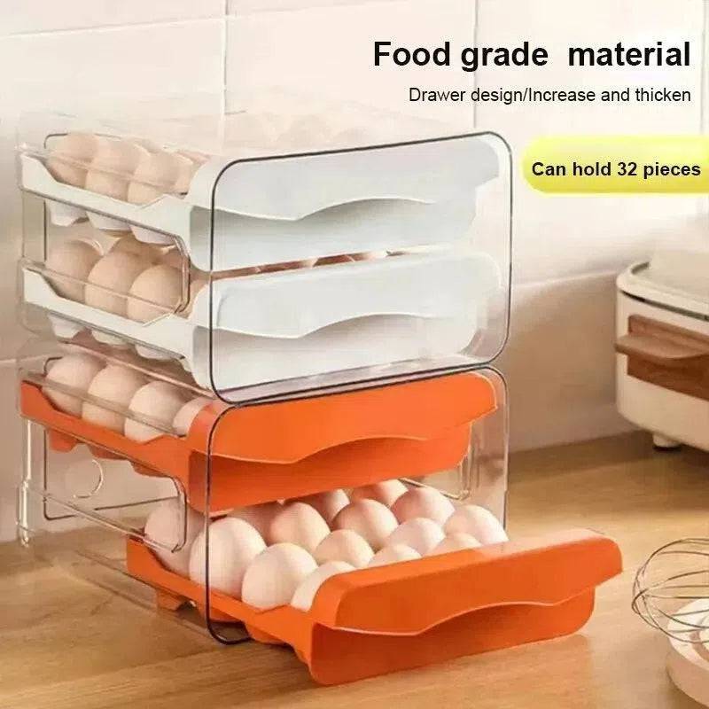 Double Drawer Egg Box