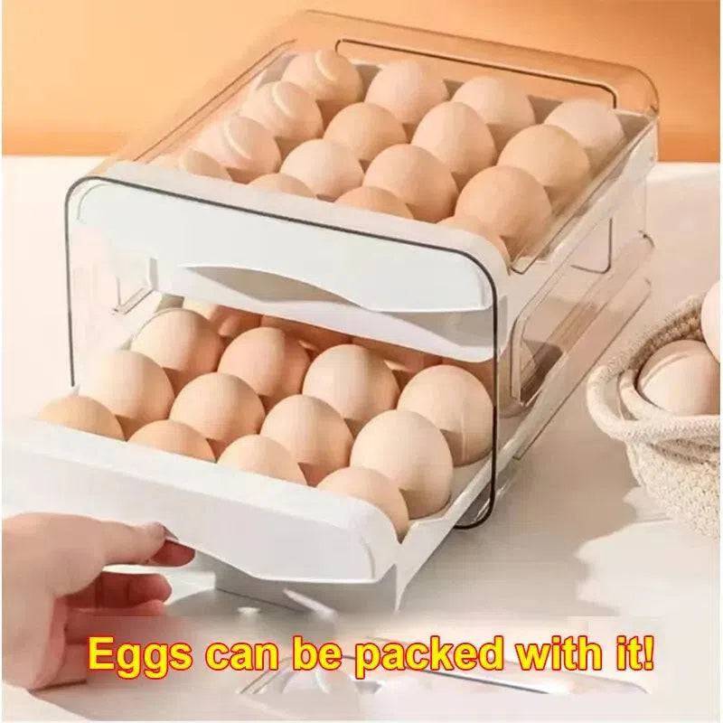 Double Drawer Egg Box