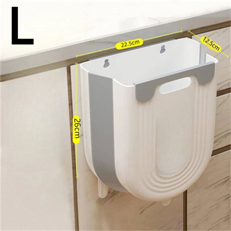 Wall Mounted Folding Trash Can
