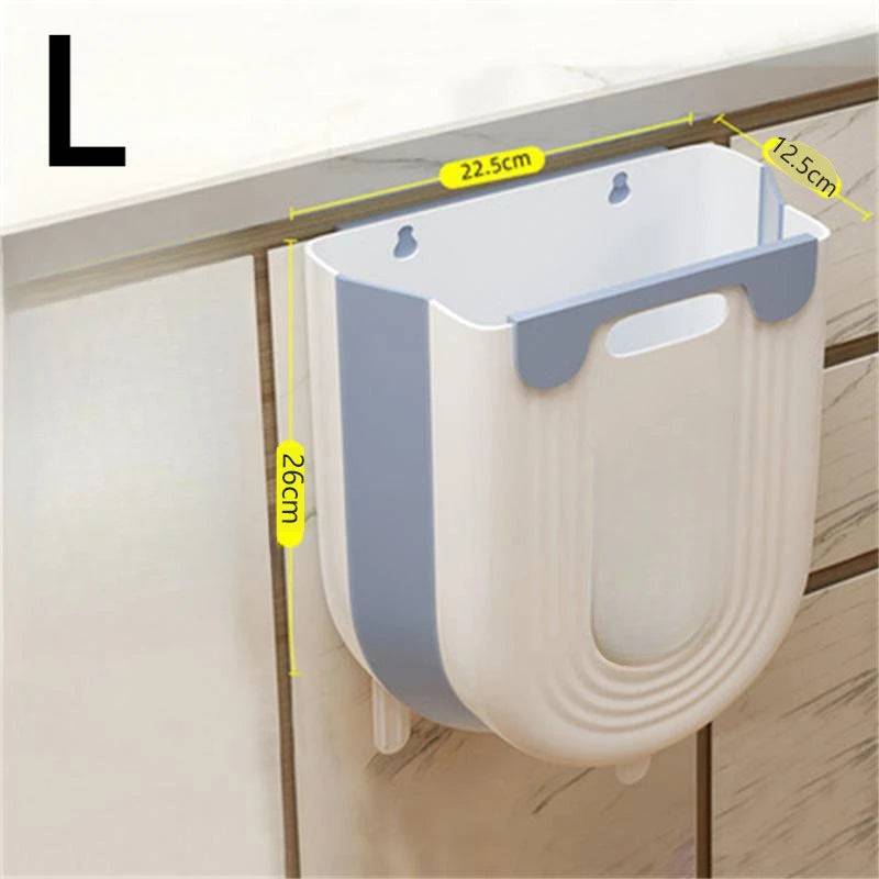 Wall Mounted Folding Trash Can