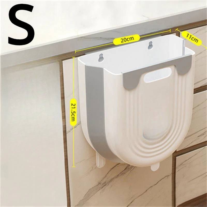 Wall Mounted Folding Trash Can