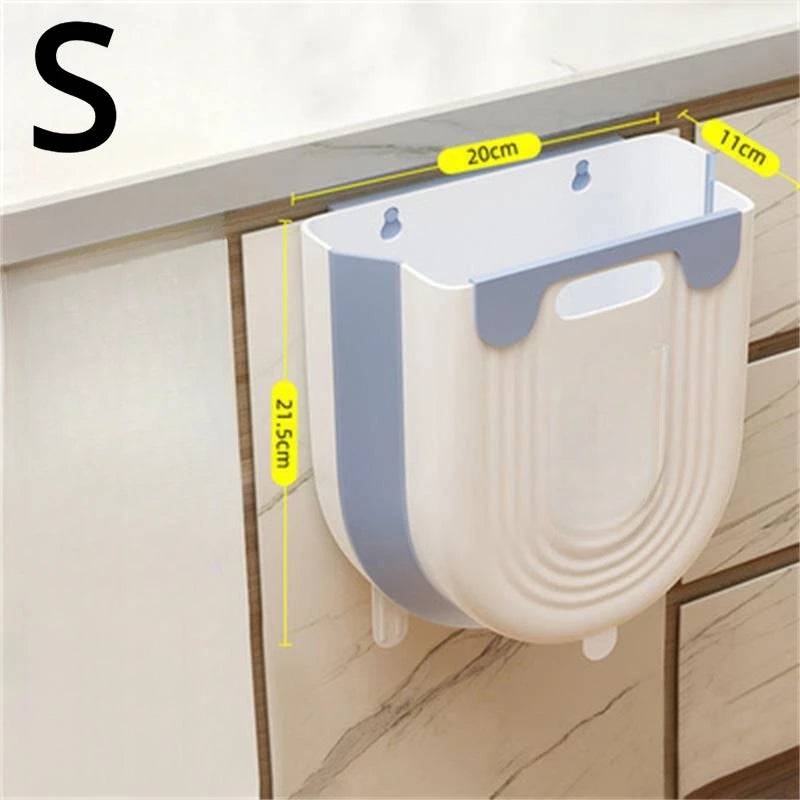 Wall Mounted Folding Trash Can