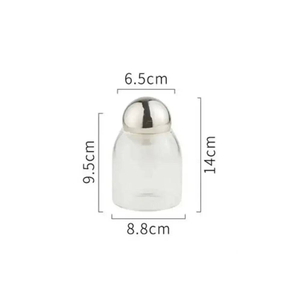 Elegant Glass Storage Bottle