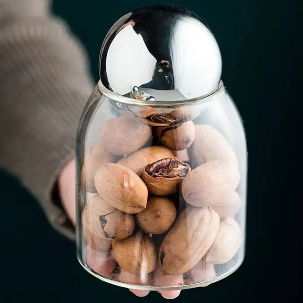 Elegant Glass Storage Bottle