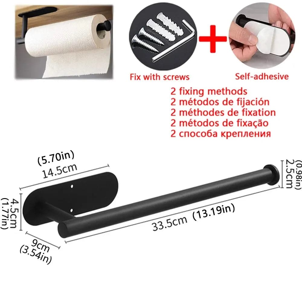 Stainless Steel Kitchen Paper Roll Holder