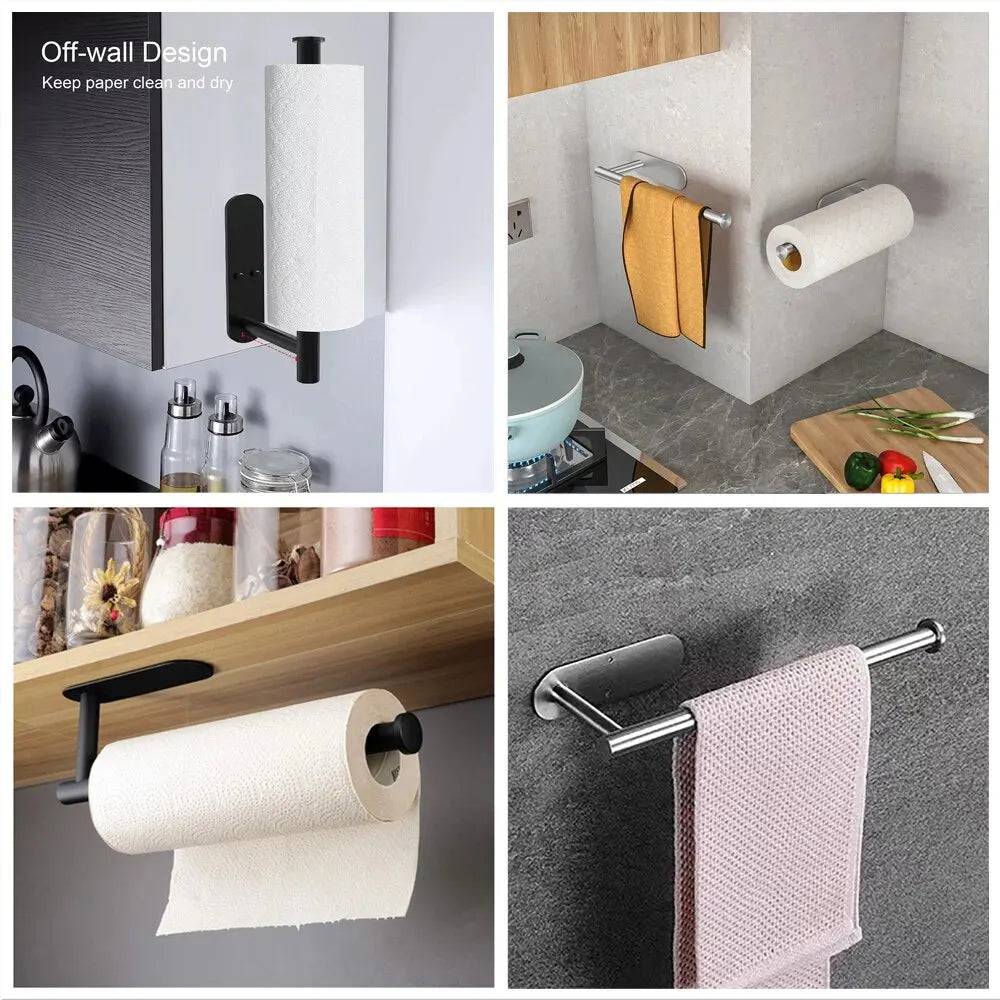 Stainless Steel Kitchen Paper Roll Holder