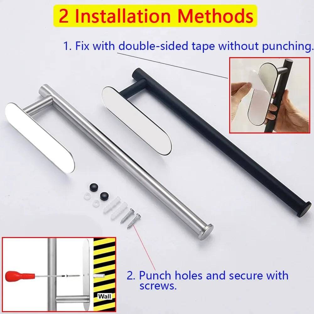 Stainless Steel Kitchen Paper Roll Holder