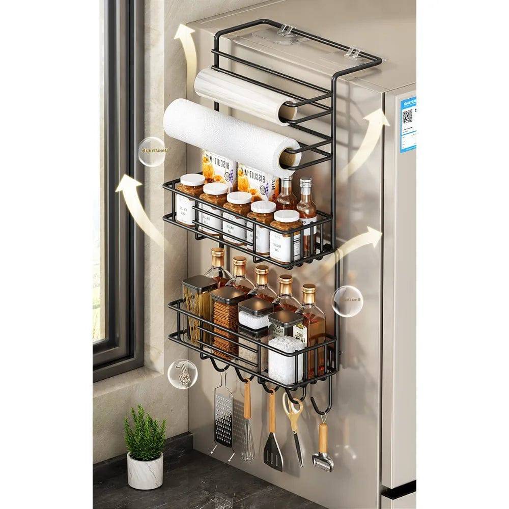 Refrigerator Side Storage Rack