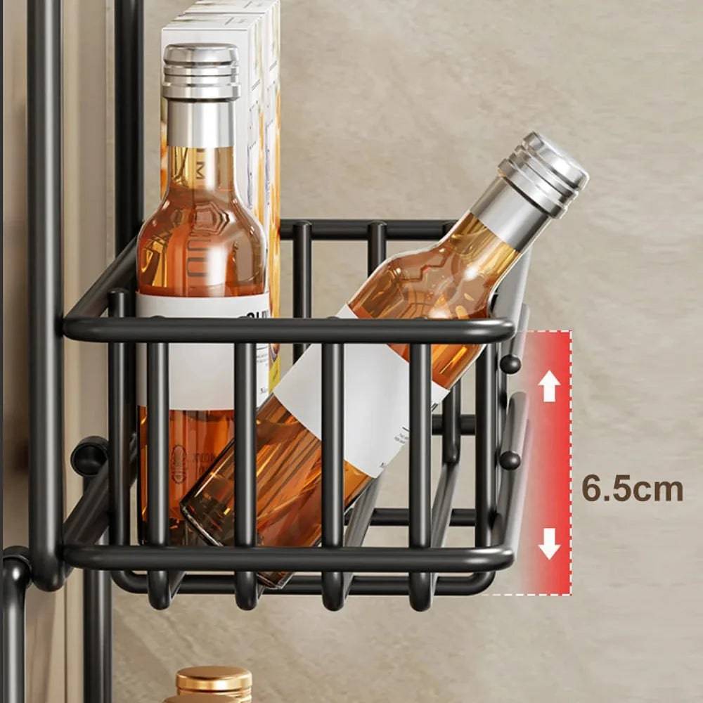 Refrigerator Side Storage Rack