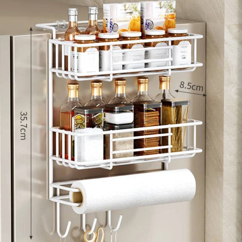 Refrigerator Side Storage Rack
