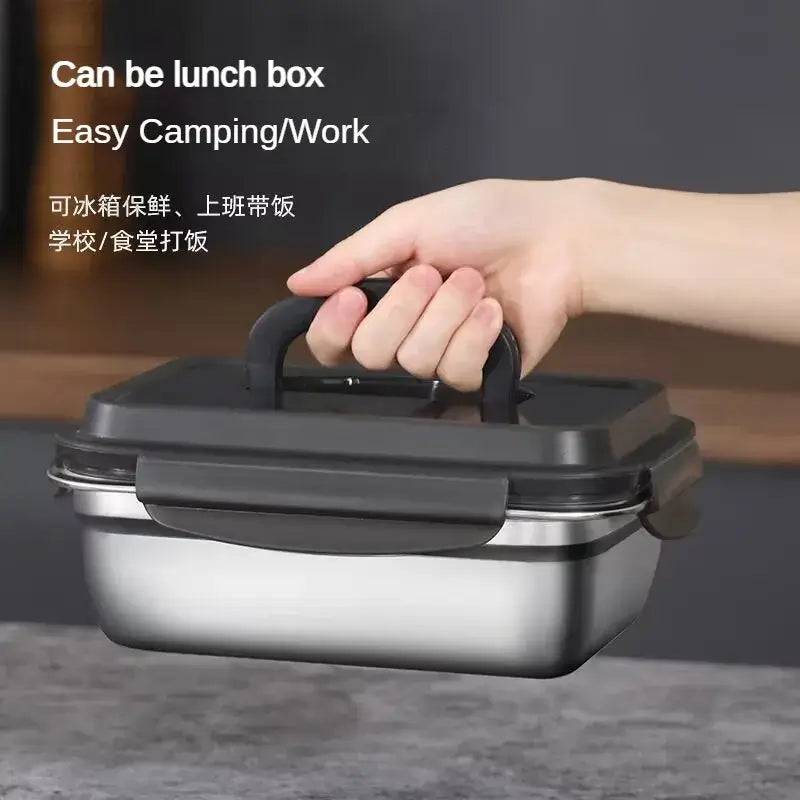 Stainless Steel Refrigerator Freezer Lunch Box