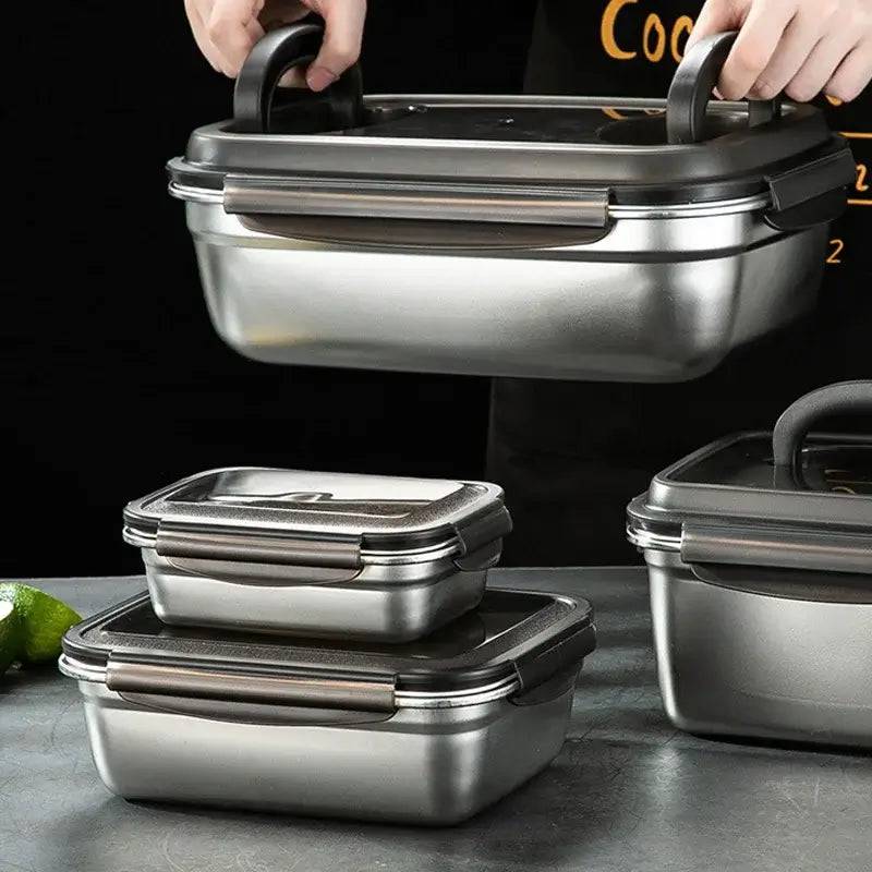 Stainless Steel Refrigerator Freezer Lunch Box