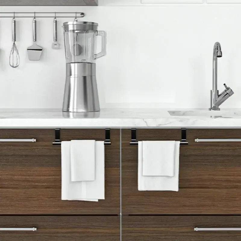 Stainless Steel Over Cabinet Towel Rack