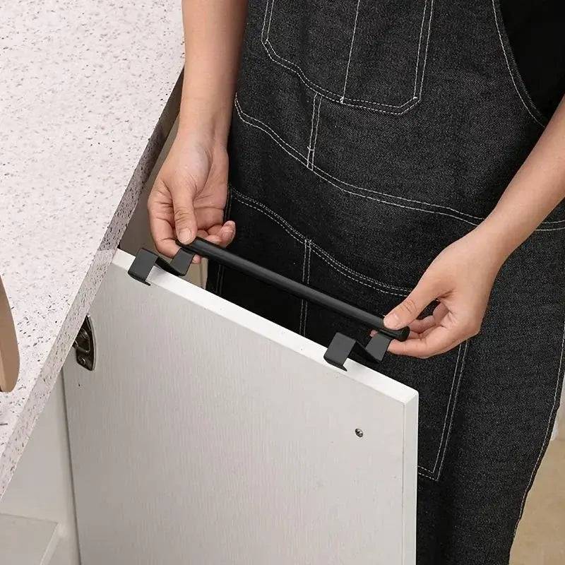 Stainless Steel Over Cabinet Towel Rack