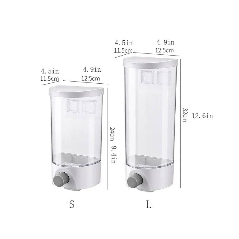 Wall-Mounted Grain Storage Box