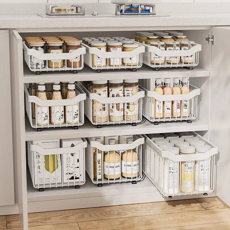 Kitchen Pull Out Storage Shelf