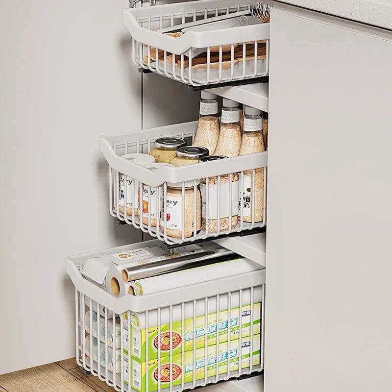 Kitchen Pull Out Storage Shelf