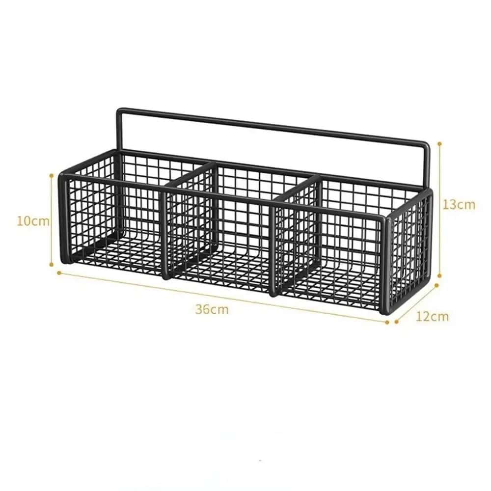 Wall-Mounted Kitchen Storage Rack