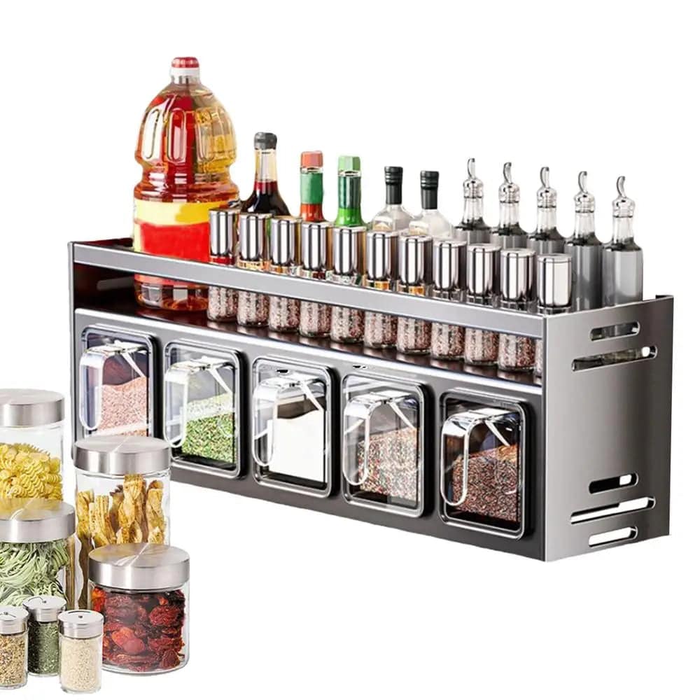 Stylish Kitchen Seasoning Rack