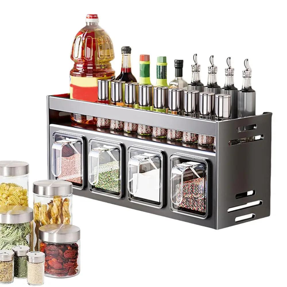 Stylish Kitchen Seasoning Rack
