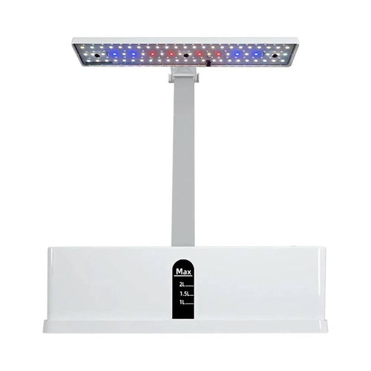 Adjustable Hydroponic Garden System with LED Grow Lights