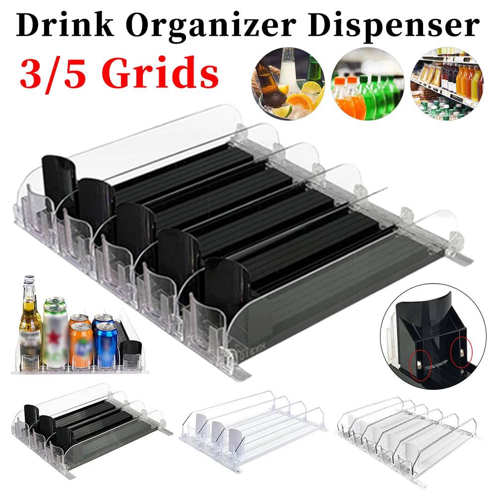 Canned Beverage Push Rack