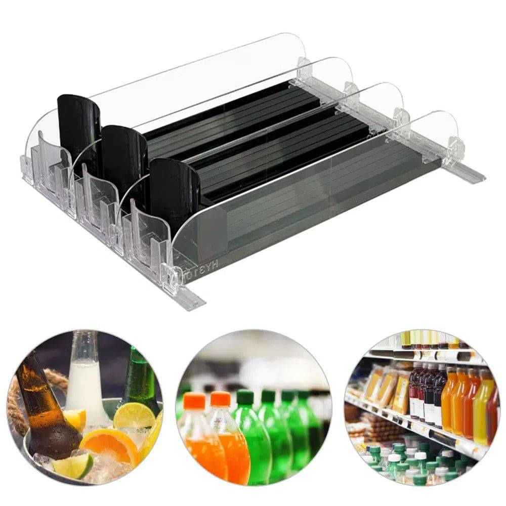 Canned Beverage Push Rack