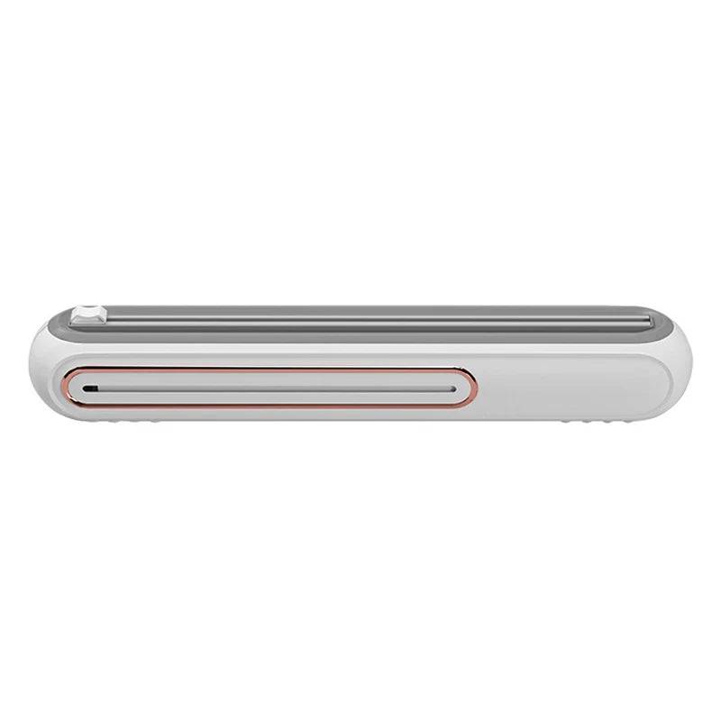 Magnetic Cling Film Dispenser with Safety Cutter