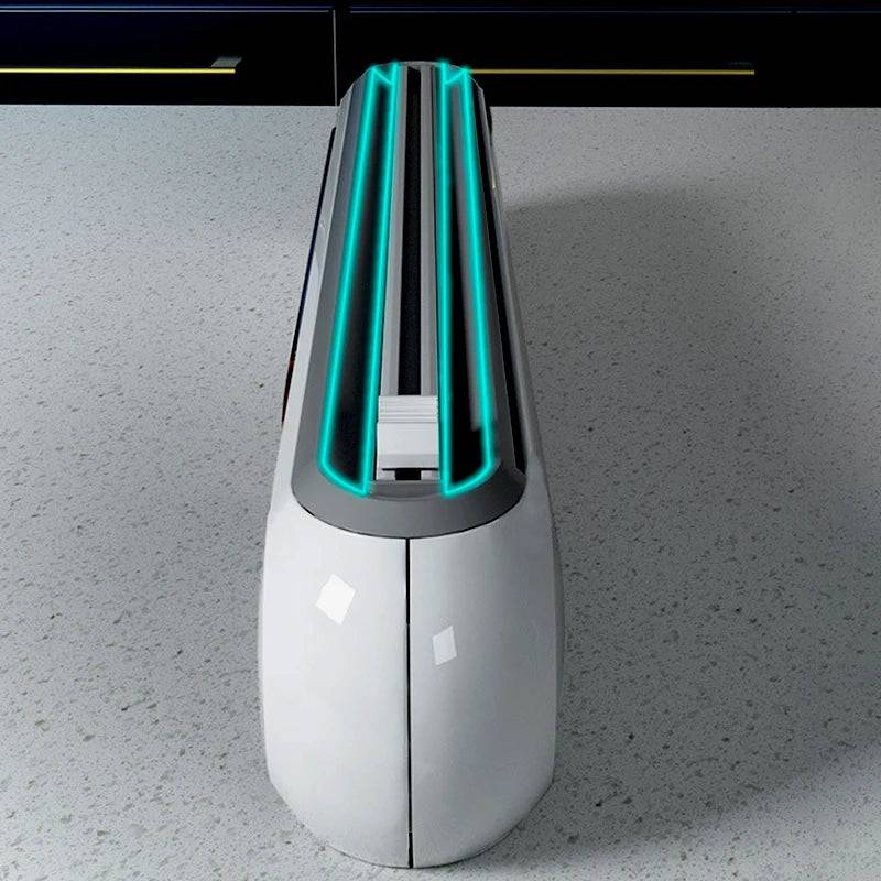 Magnetic Cling Film Dispenser with Safety Cutter
