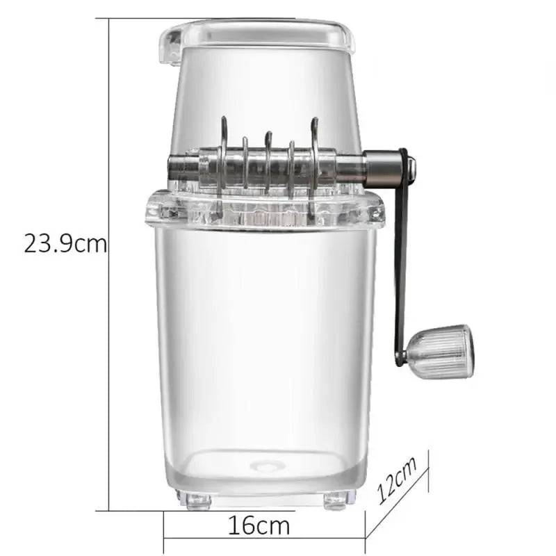 Portable Hand-Cranked Ice Crusher