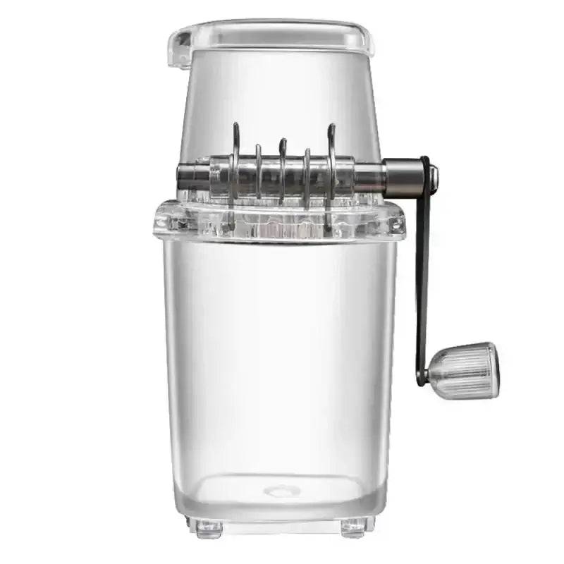 Portable Hand-Cranked Ice Crusher